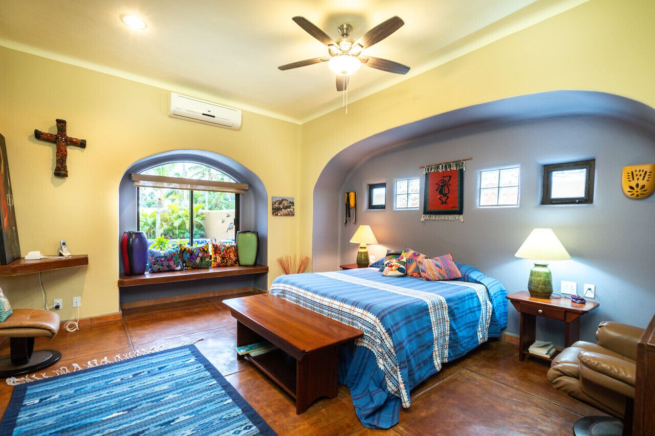 2 bedrooms, desk, iron/ironing board, travel crib