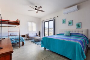 2 soveværelser, skrivebord, weekendseng, Wi-Fi