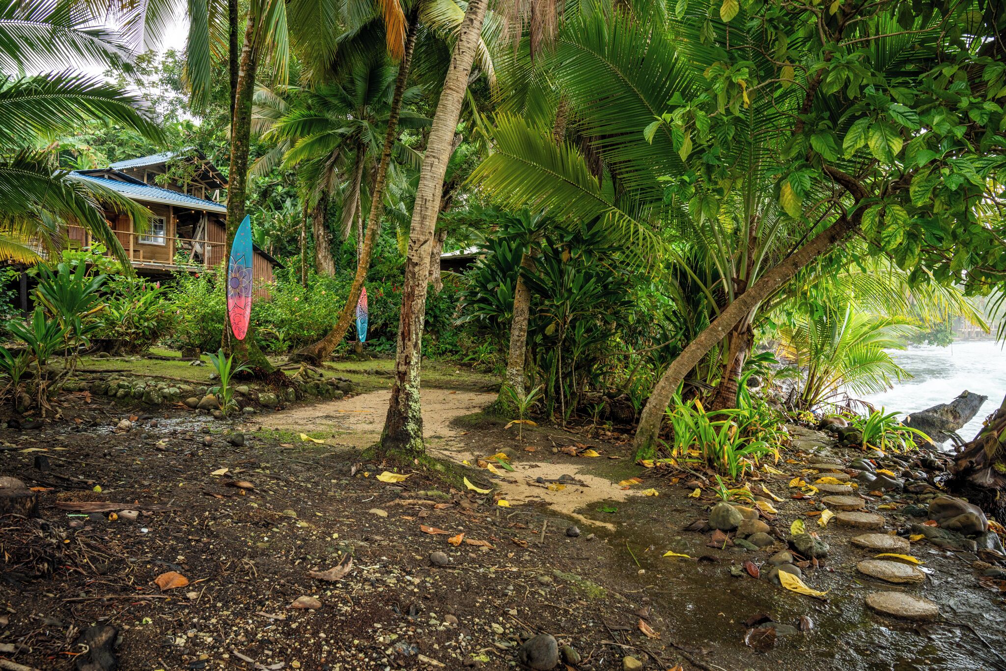 Overnatningsstedets område