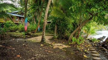 Overnatningsstedets område