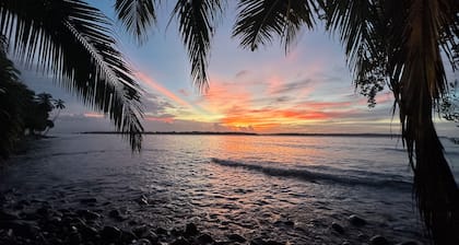 REEF HOUSE: Waterfront, Caribbean Paradise Jungle Cabin in Bastimentos w/ AC