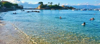 Paradise, 50 m from the beach on the Isolella peninsula.