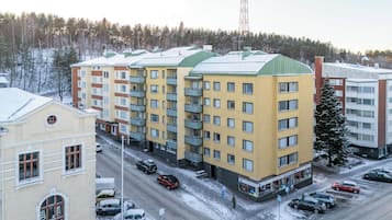 Majoituspaikan julkisivu