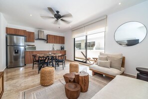 Smart TV - 1 BD w/ Balcony, Gym, Pool View (Tulum)