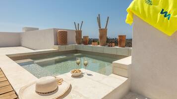 Una piscina riscaldata