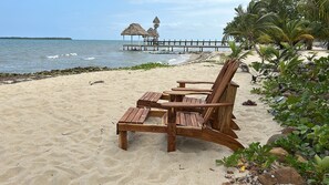 En la playa 