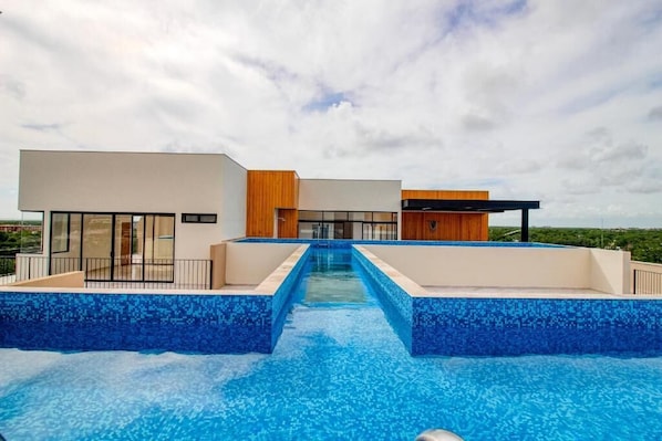 Outdoor pool - Giada Towers by The Spot Rentals (Tulum)