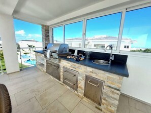 Private kitchen - Unique lake, Golf & Jacuzzi in Hard Rock Golf PC (Punta Cana)