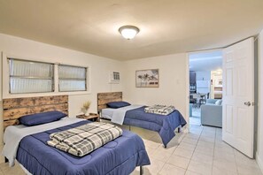 2 室のベッドルーム、アイロン / アイロン台、WiFi、ベッドシーツ