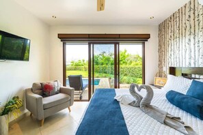 2 habitaciones, tabla de planchar con plancha y cuna de viaje 