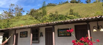 Single beds in farmhouse near San Lorenzo damming 