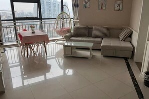 Blick von der Unterkunft