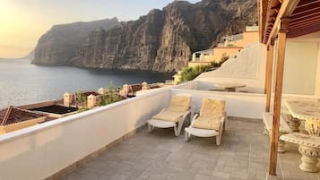 Deluxe-Suite, Strandblick | Terrasse/Patio