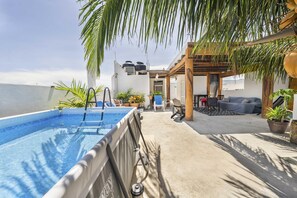Terrace/patio - Cosy studio in La Gloria (Isla Mujeres)