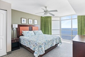 3 bedrooms, free WiFi, bed sheets, wheelchair access - Direct Oceanfront w/ Free Parking-Pools-Lazy River (north myrtle beach)