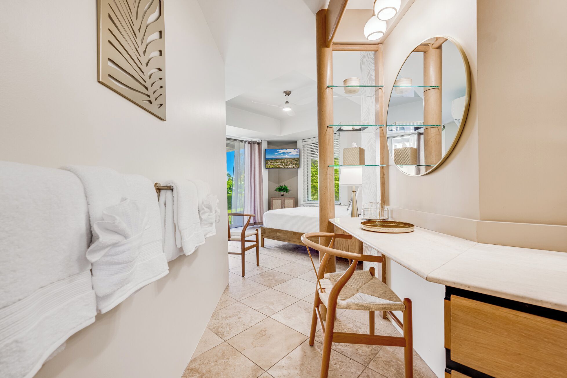 2 bedrooms, iron/ironing board, travel crib, free WiFi