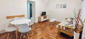 Apartment, 1 Bedroom, Smoking, Balcony | Dining - Charming Stay in the Heart of Buenos Aires Comfort & Unbeatable Location (Buenos Aires)