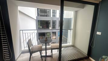 Lägenhet Business - balkong | Vardagsrum