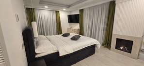 3 makuuhuonetta, silitysrauta/-lauta, vauvan matkasänky, ilmainen Wi-Fi