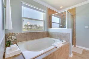 Hair dryer, towels