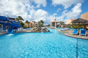 Outdoor pool, a heated pool - Divi Village Golf & Beach Resort 1 Bdrm 2 Bath - Sleeps 4 (Oranjestad)
