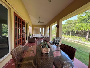 Luxury Villa, Non Smoking, Kitchen | Terrace/patio