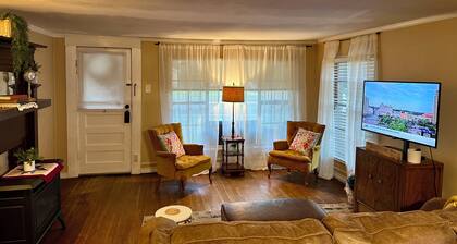 Lottie Mae’s Place has a warm cozy homely vibe. 2 minutes from town