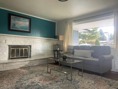 Bright and cozy home.