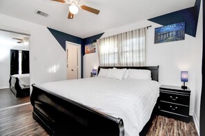 3 chambres, bureau, fer et planche Ă repasser, Wi-Fi gratuit