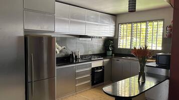 Microwave, oven, stovetop