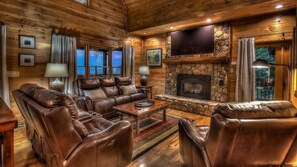 Smart TV, chimenea y tenis de mesa 