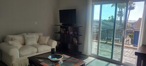 TV connectée, lecteur de DVD, livres