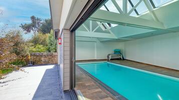 Piscine couverte, piscine chauffée