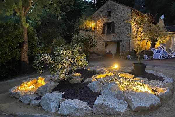 Enceinte de l’hébergement