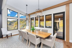 Dining - Luxury 5-Bedroom Home at Powder Mountain – Hot Tub, Stunning Views, & More (Eden)
