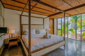 Luxury Villa, 5 Bedrooms, Kitchen, Garden View | View from room - The Hollow Villa by Betterplace (Canggu)
