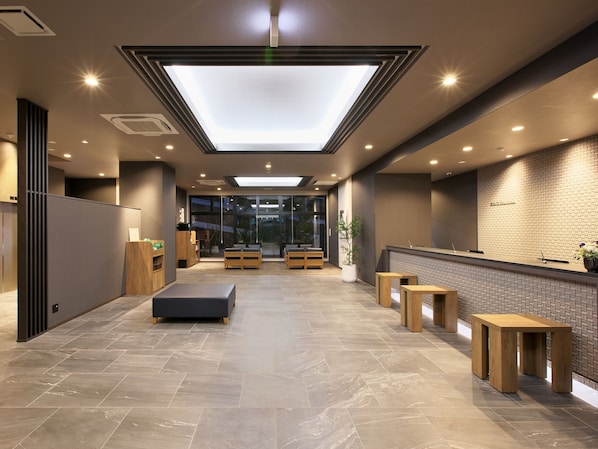 Lobby - Hotel Route Inn Fukushima Nishi Inter (Fukushima)