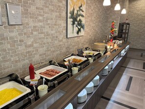 Breakfast buffet