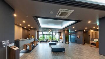 Sitteområde i lobbyen