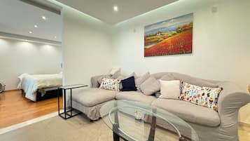 Suíte estúdio luxo | 1 quarto, ferros/tábuas de passar roupa, Wi-Fi de cortesia