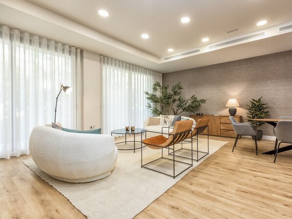 Living area - Apollo | terrace - pool - gym (Fuengirola)