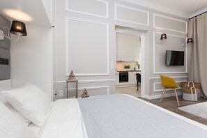 1 Schlafzimmer, Bügeleisen/Bügelbrett, kostenloses WLAN, Bettwäsche