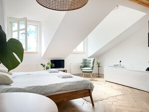 Strykjärn/strykbräda, gratis wi-fi och sängkläder