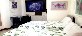 Rm 101 at Liezels B&B in Palompon, / Kalanggaman Island.