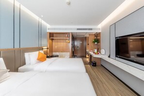 商務雙床房 | 客房內保險箱、遮光布/窗簾、隔音、熨斗/熨衣板