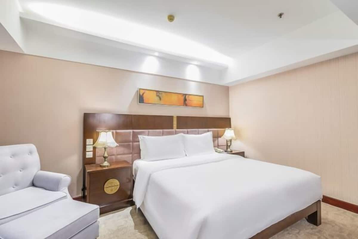 Caja de seguridad en la habitación, cortinas blackout y insonorización