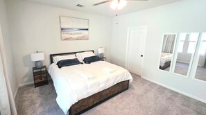 3 bedrooms, iron/ironing board, travel cot, free WiFi