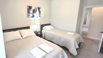 3 bedrooms, iron/ironing board, travel crib, WiFi (free)