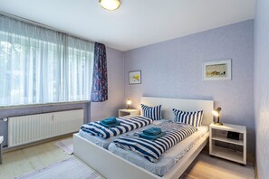 2 habitaciones, wifi gratis y ropa de cama 