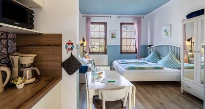 Einzimmerapartment 'Schweden Apartment' mit Gemeinschaftsgarten und Wi-Fi